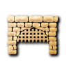 Stone Wall Gate